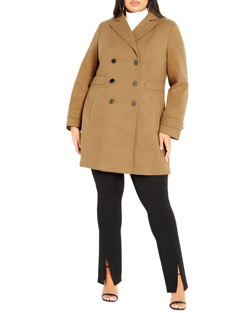 Camel coat size 18 2025